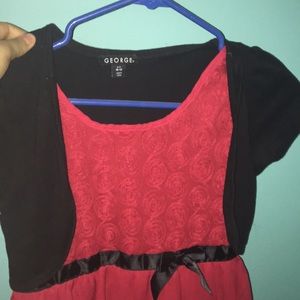 Rose styled small dress